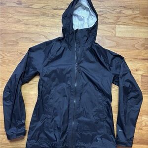 Mountain Hardwear Women’s Hooded Full Zip Rain Jacket/Coat